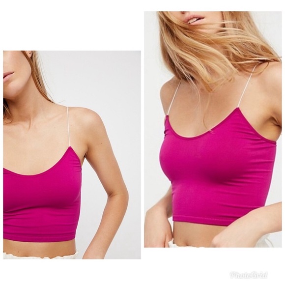 NWOT Free People Pink Brami - Picture 3 of 5